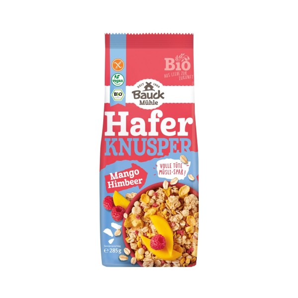 BAUCKHOF KNUSPER MANGO HIMBEER 285G