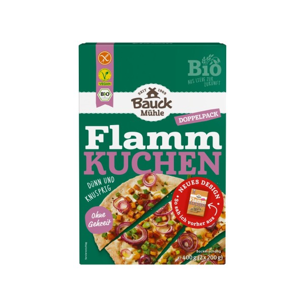 BAUCKHOF Flammkuchen glutenfr 2 x 200 g