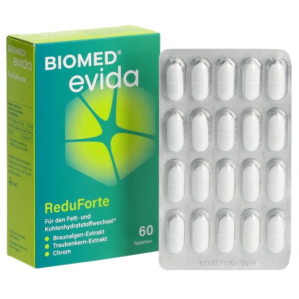 BIOMED EVIDA REDUFORTE TABL 60 STK