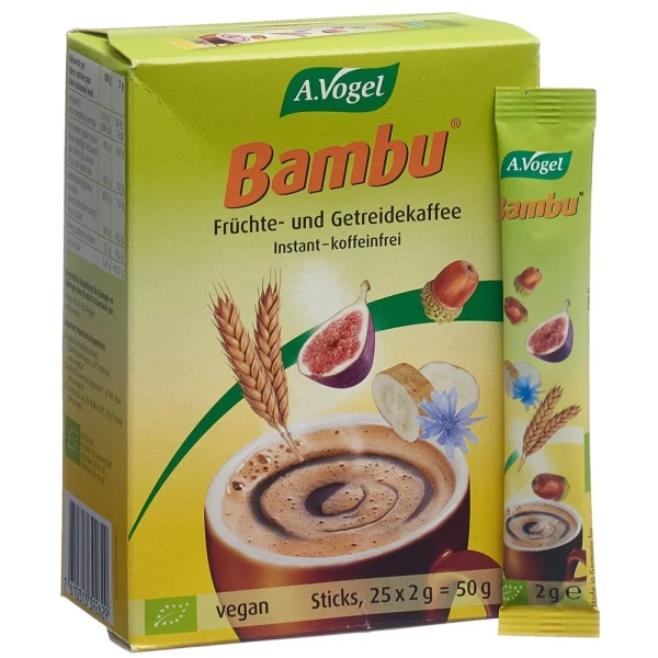 VOGEL BAMBU FRÜCHTEKAFFEE INSTANT GLAS 2