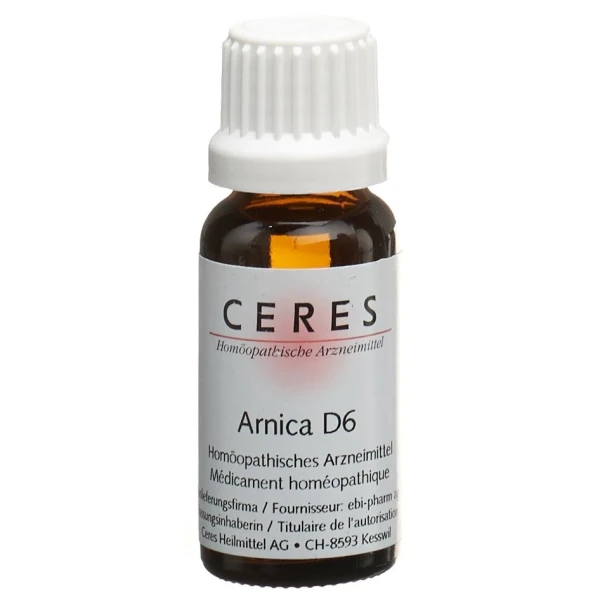 CERES ARNICA D 6 DILUTION FL 20 ML