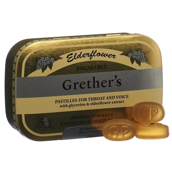 GRETHERS ELDERFLOWER PAST O Z DS 110 G