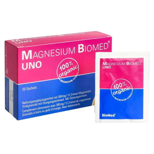 MAGNESIUM BIOMED Uno Gran Btl 20 Stk