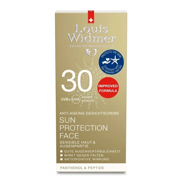 WIDMER SUN PROTECTION FACE LSF30 PARF 50