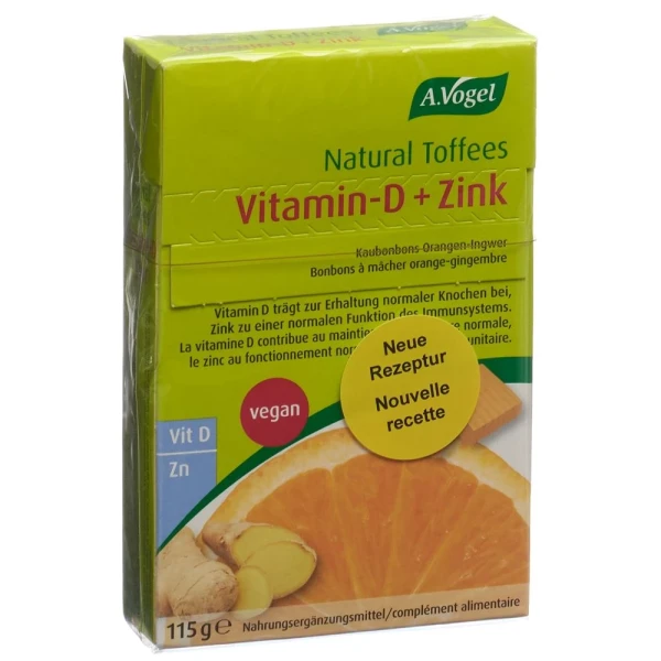 VOGEL NATURAL TOFFEES VIT D+ZINK ORANG-I