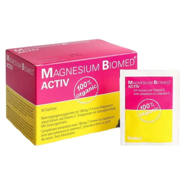 MAGNESIUM BIOMED Activ Gran Btl 40 Stk