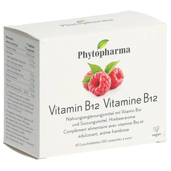 PHYTOPHARMA Vitamin B12 Lutschtabl Ds 60