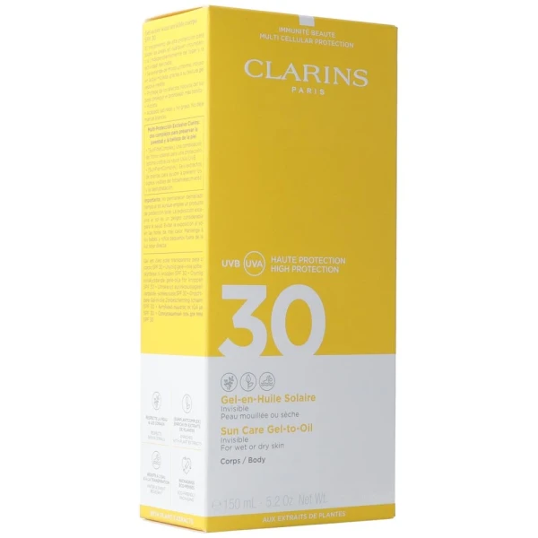 CLARINS SOLAIRE CORPS SPF30 GEL 150 ML
