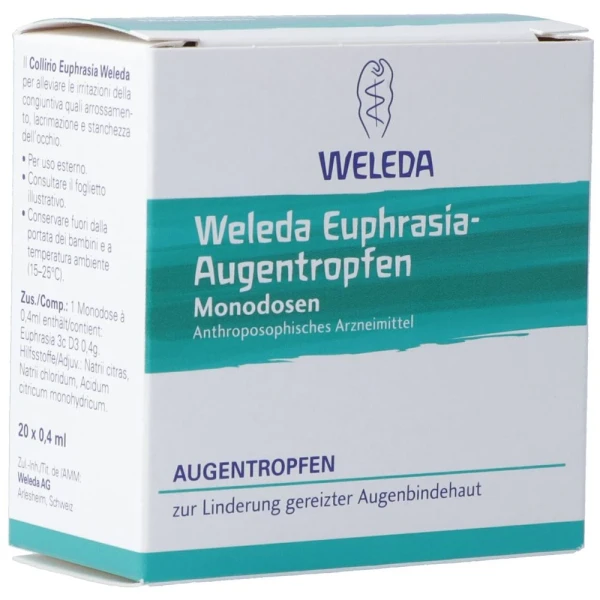 WELEDA Euphrasia-Augentropfen Monodos 20